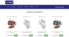 Desktop Screenshot of postshop.no